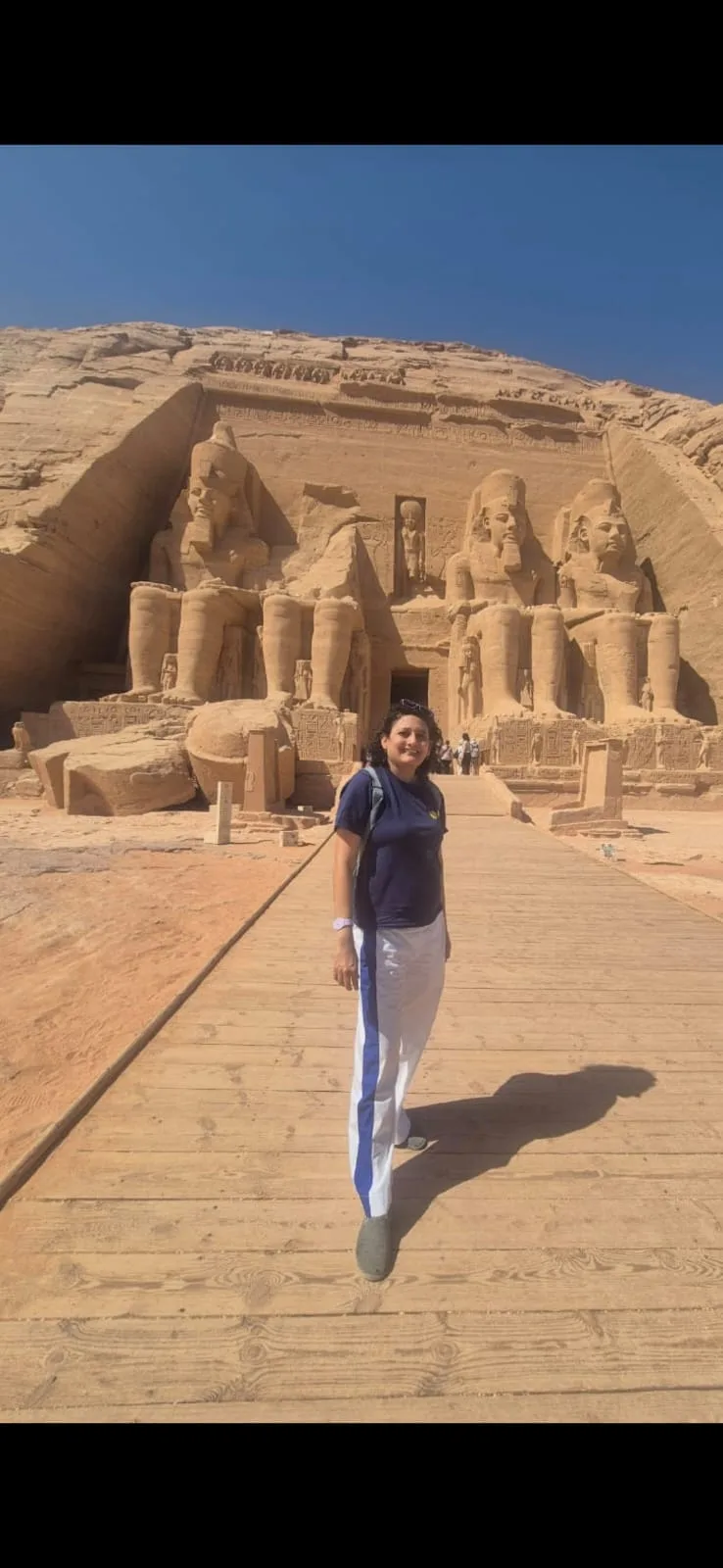 Ms. Parul in Egypt