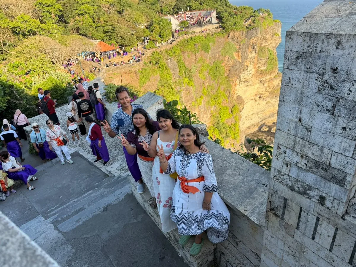 Ms. Das & Family in Indonesia