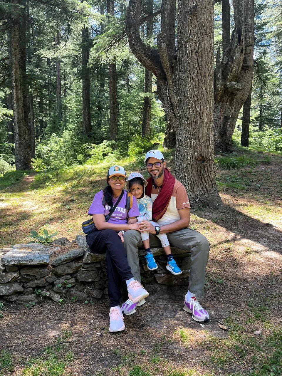 Ms. Vrushali & Family in Himachal Pradesh